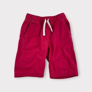 The Children’s Place Boys Size 8 Red Cotton Shorts w/ Back Pockets